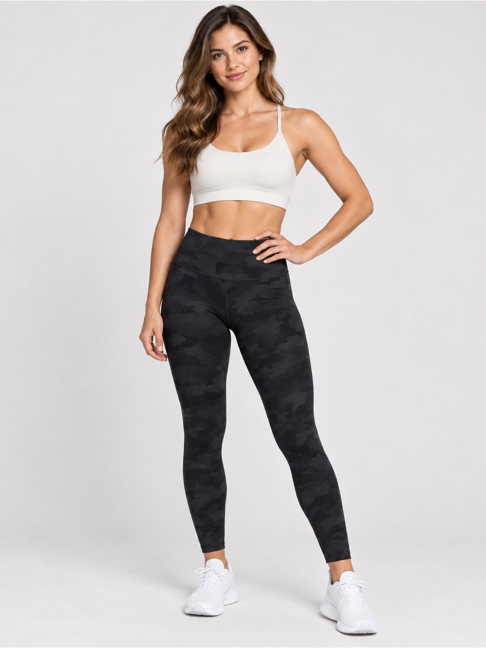 lululemon athletica Black Camo High-Rise Leggings